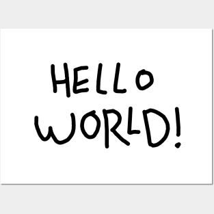 Hello World Posters and Art